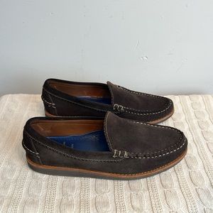 Allen Edmonds Suede Loafers in Rich Brown